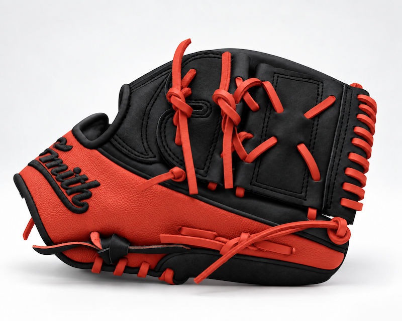 Smith FG2PW-V2-Black n Red Baseball and Softball Glove