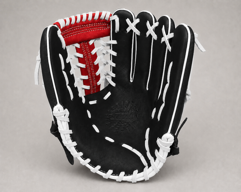 Smith FGNW-Black Red n White Baseball and Softball Glove
