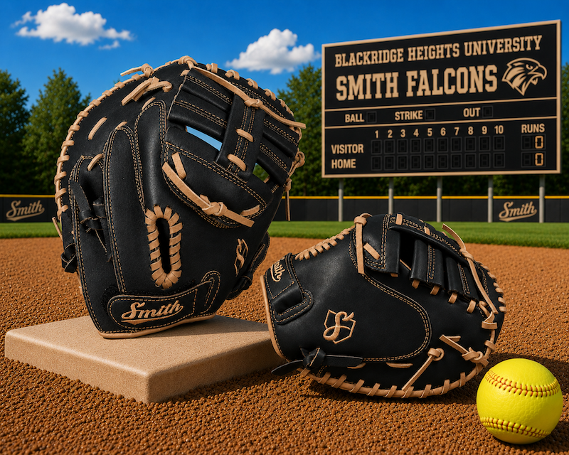 Smith SBCM-Black n Tan (Softball Catchers Mitt)