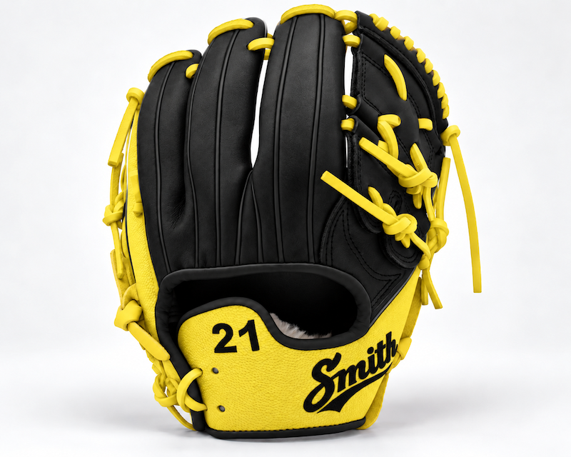 Smith FG2PW-V2-Black n Yellow Baseball and Softball Glove