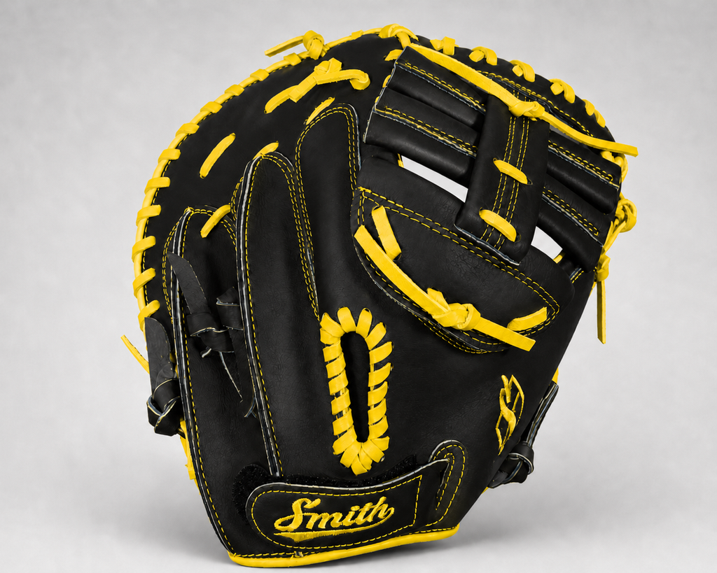 Smith SBCM-Black Yellow (Softball Catchers Glove)