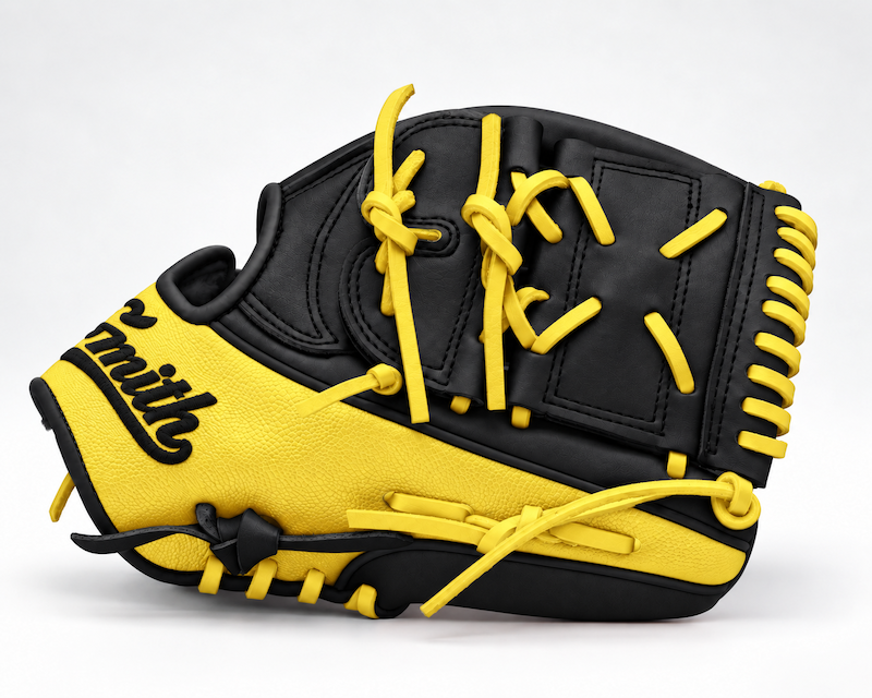Smith FG2PW-V2-Black n Yellow Baseball and Softball Glove