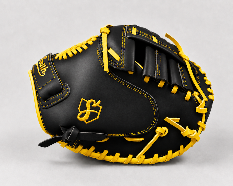 Smith SBCM-Black n Yellow (Softball Catchers Glove)