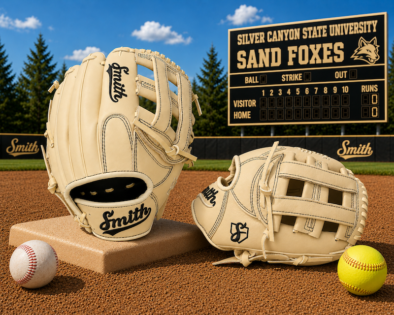 Smith FGHW-Blonde n Black 2 Baseball and Softball Glove
