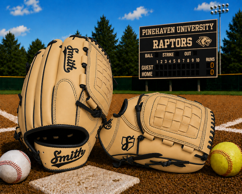 Smith FGBW-Blonde n Black Baseball and Softball Glove