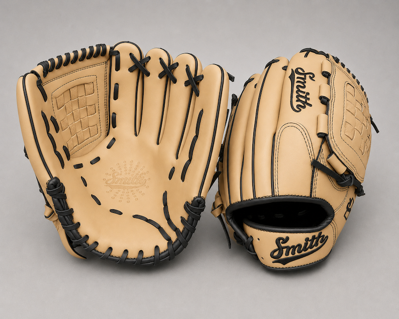 Smith FGBW-Blonde n Black Baseball and Softball Glove