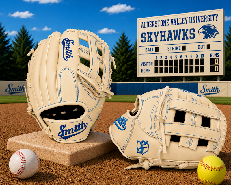 Smith FGHW-Blonde n Blue 2 Baseball and Softball Glove