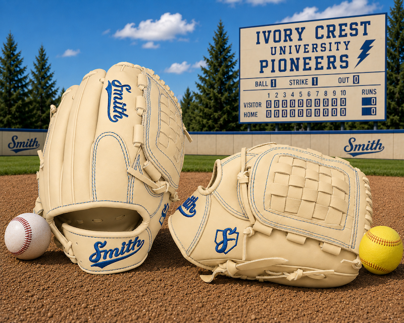 Smith FGBW-Blonde n Blue 2 Baseball and Softball Glove