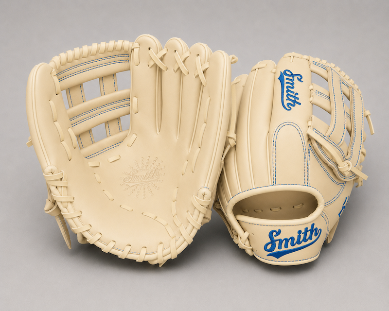Smith FGHW-Blonde n Blue 2 Baseball and Softball Glove