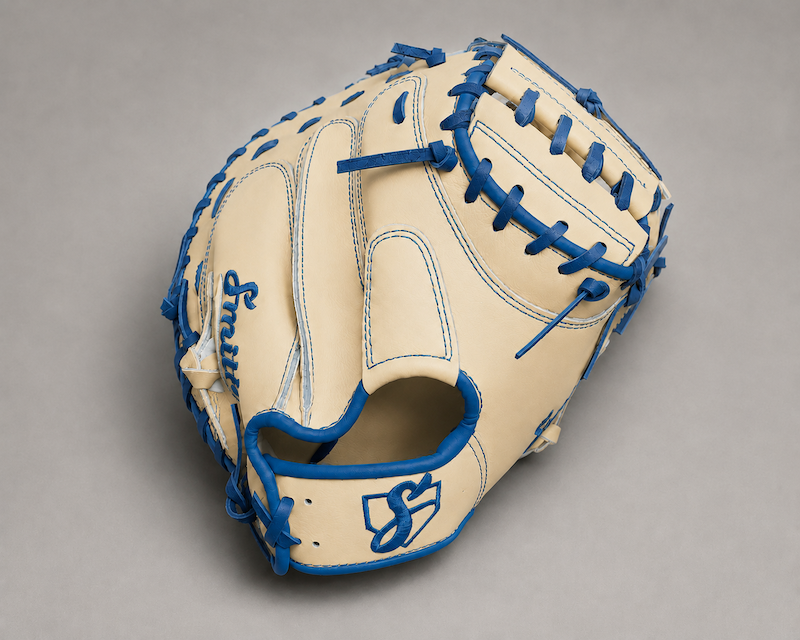 Smith BCM-Blonde n Blue (Baseball Catchers Mitt)