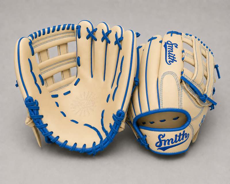 Smith FGHW-Blonde n Blue Baseball and Softball Glove