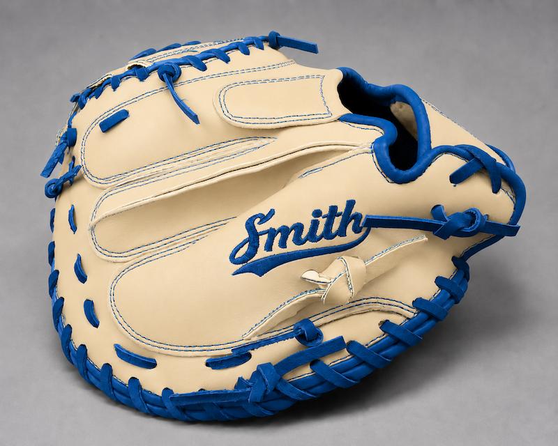 Smith BCM-Blonde n Blue (Baseball Catchers Mitt)