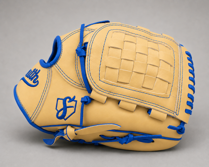 Smith FGBW-Blonde n Blue Baseball and Softball Glove
