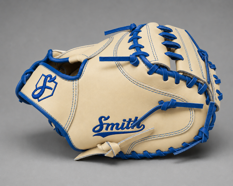 Smith BCM-Blonde n Blue (Baseball Catchers Mitt)