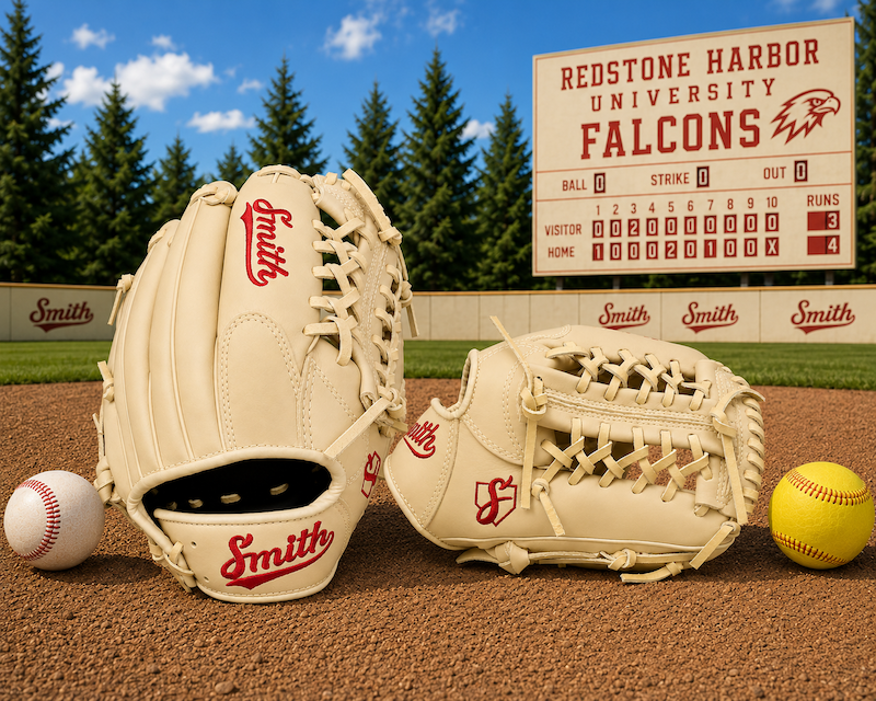 Smith FGNW-Blonde n Red 2 Baseball and Softball Glove