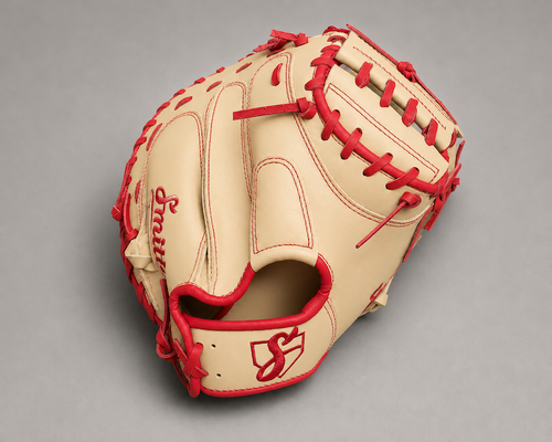 Smith BCM-Blonde n Red (Baseball Catchers Mitt)