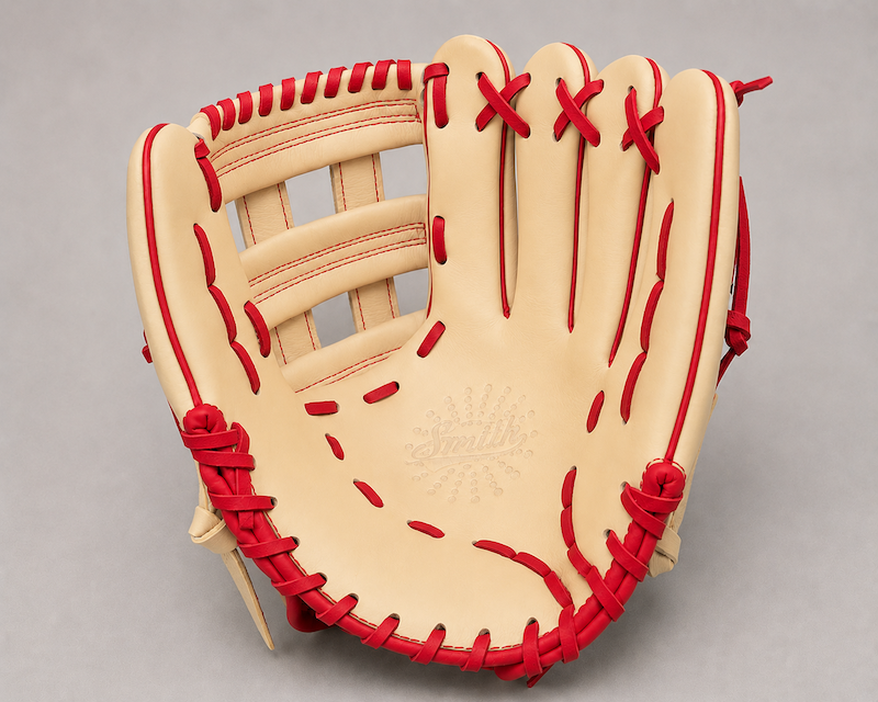 Smith FGHW-Blonde n Red Baseball and Softball Glove