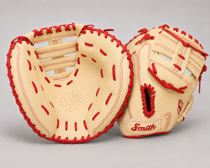 Smith SBCM-Blonde n Red (Softball Catchers Glove)
