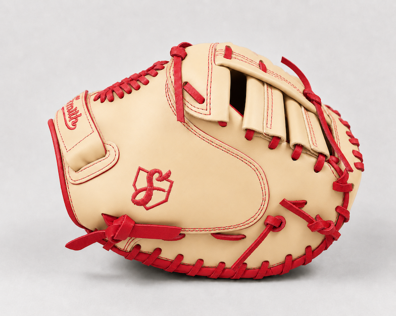 Smith SBCM-Blonde n Red (Softball Catchers Glove)