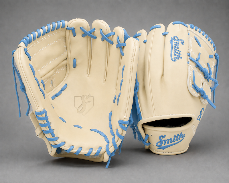 Smith FG2PW-Blonde n Baby Blue Baseball and Softball Glove