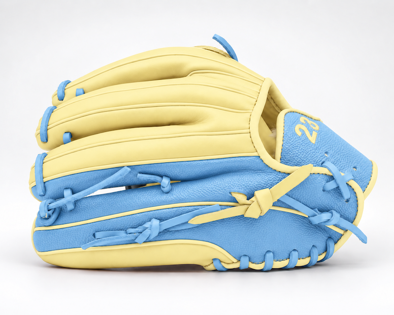 Smith FG2PW-V2-Blonde n Baby Blue Baseball and Softball Glove
