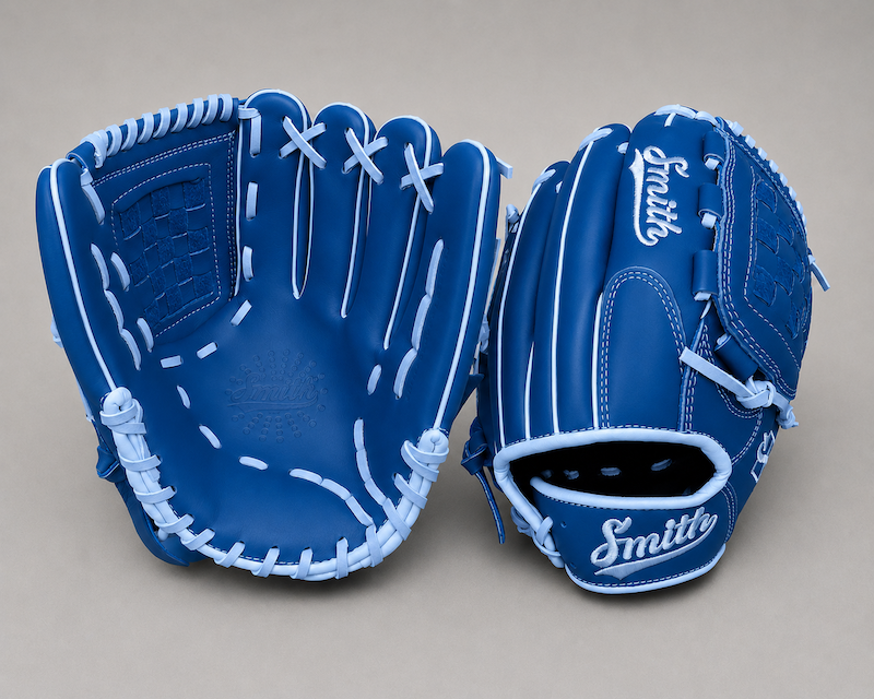 Smith FGBW-Blue n Baby Blue Baseball and Softball Glove