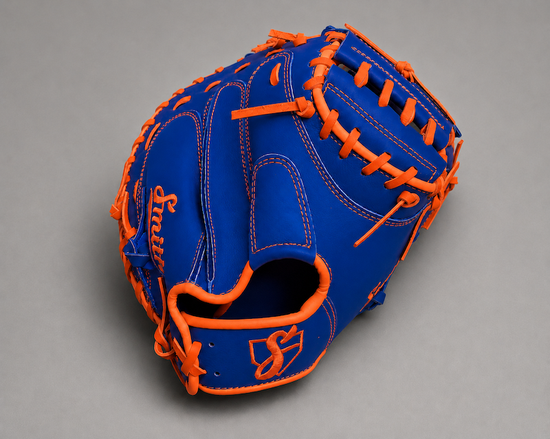 Smith BBCM-Blue n Orange (Baseball Catchers Glove)