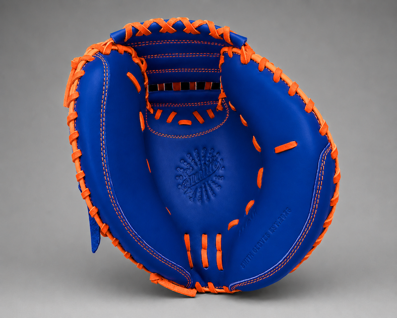 Smith BBCM-Blue n Orange (Baseball Catchers Glove)