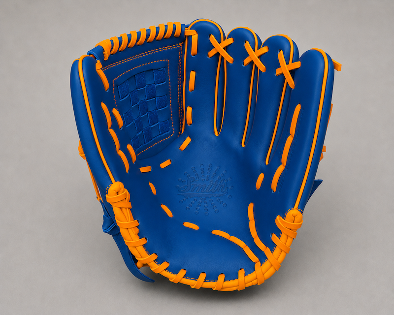 Smith FGBW-Blue n Orange Baseball and Softball Glove