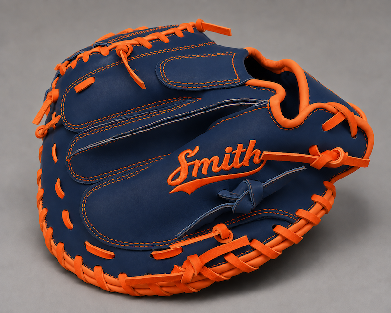 Smith BCM-Blue n Orange (Baseball Catchers Mitt)