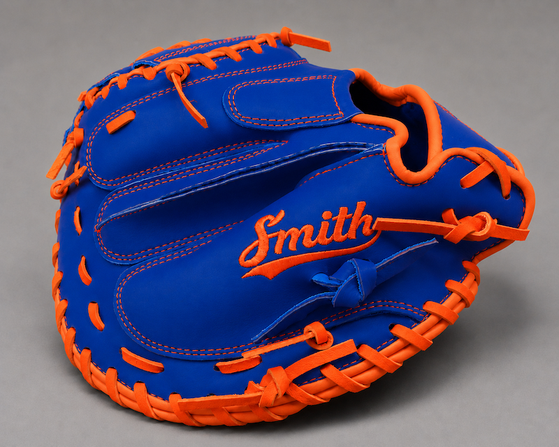 Smith BBCM-Blue n Orange (Baseball Catchers Glove)