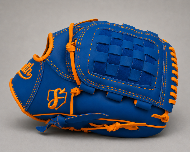 Smith FGBW-Blue n Orange Baseball and Softball Glove