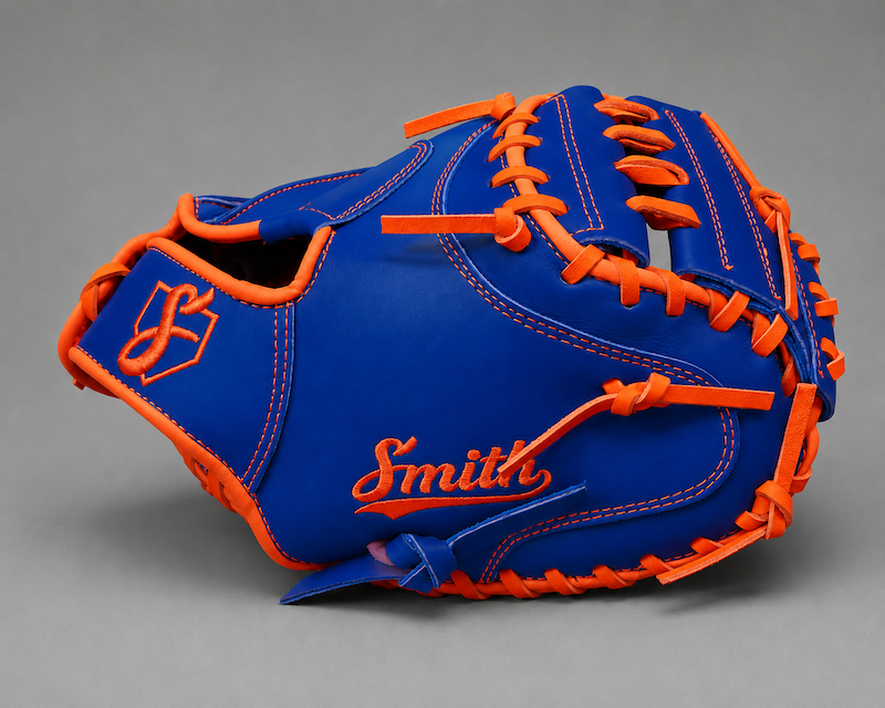 Smith BBCM-Blue n Orange (Baseball Catchers Glove)