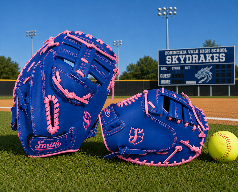 Smith SBCM-Blue Pink (Softball Catchers Glove)