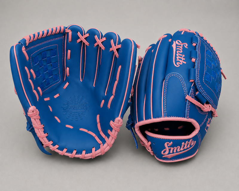Smith FGBW-Blue n Pink Baseball and Softball Glove