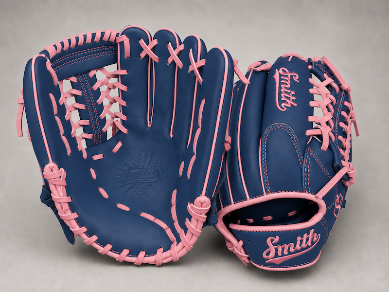 Smith FGNW-Blue n Pink Baseball and Softball Glove