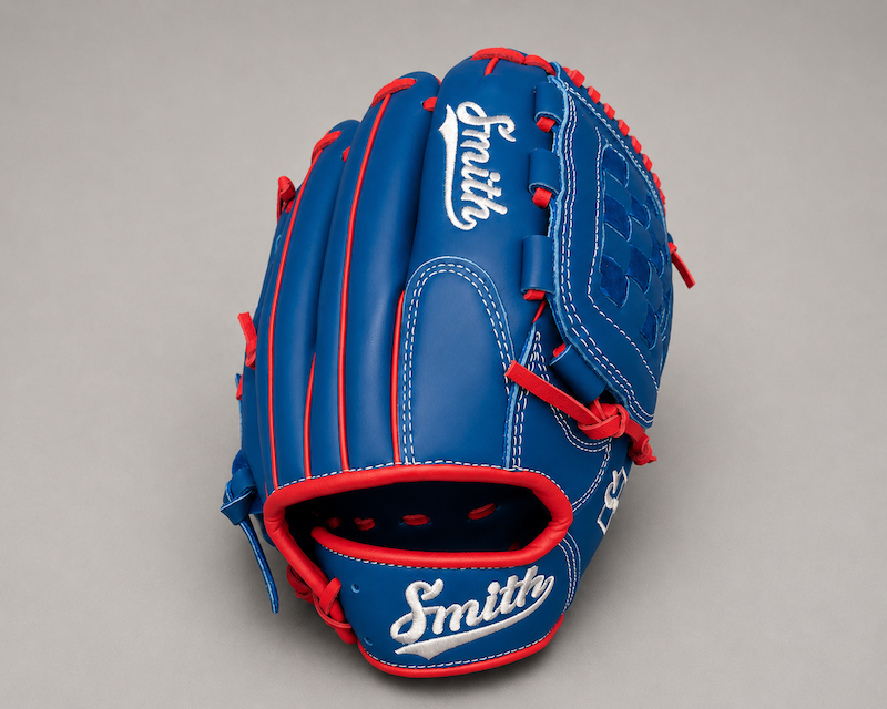 Smith FGBW-Blue Red n White Baseball and Softball Glove