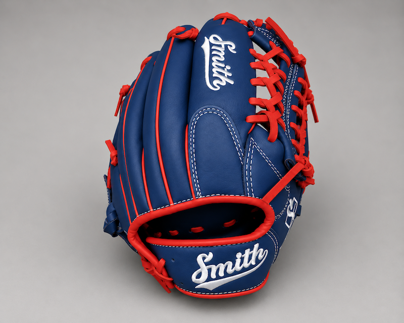 Smith FGNW-Blue Red n White Baseball and Softball Glove