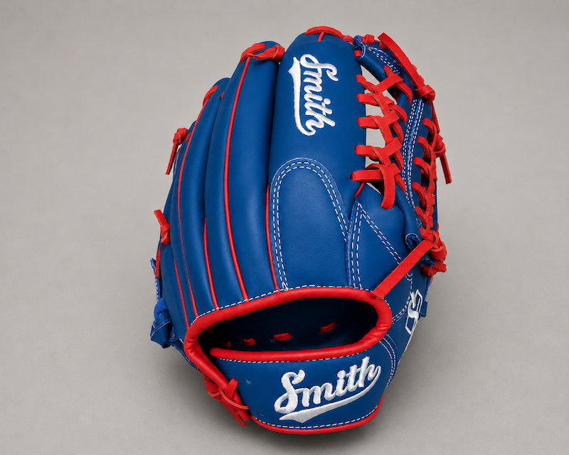 Smith FGNW-Blue Red n White Baseball and Softball Glove