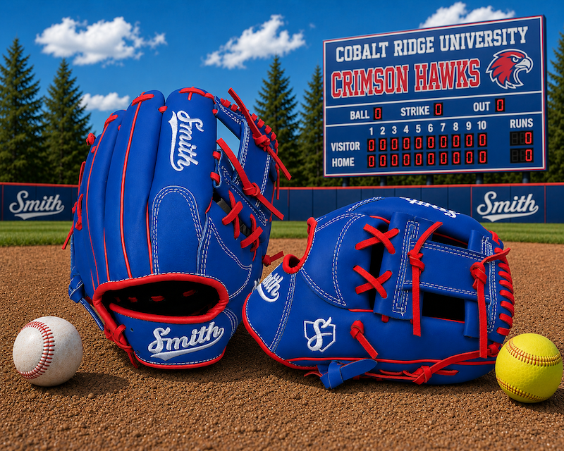 Smith FGIW-Blue n Red Baseball and Softball Glove