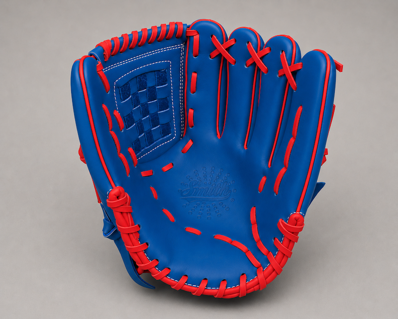 Smith FGBW-Blue Red n White Baseball and Softball Glove