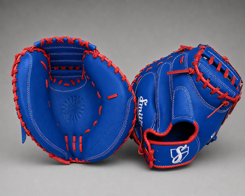 Smith BBCM-Blue n Red (Baseball Catchers Glove)