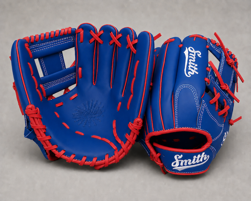 Smith FGIW-Blue n Red Baseball and Softball Glove