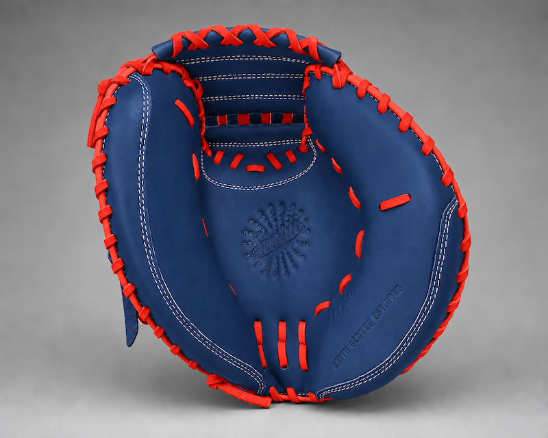 Smith BCM-Blue n Red (Baseball Catchers Mitt)