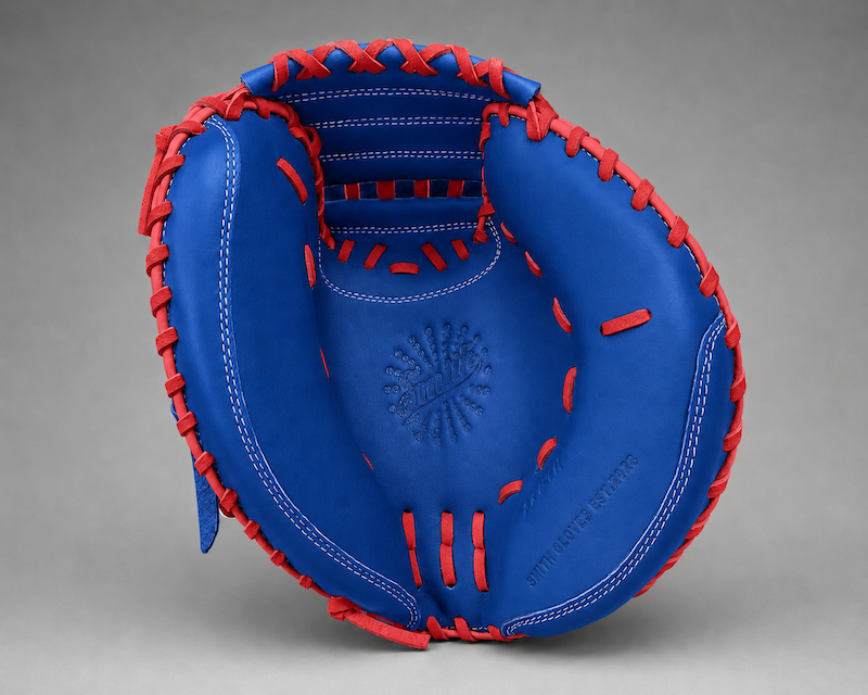 Smith BBCM-Blue n Red (Baseball Catchers Glove)