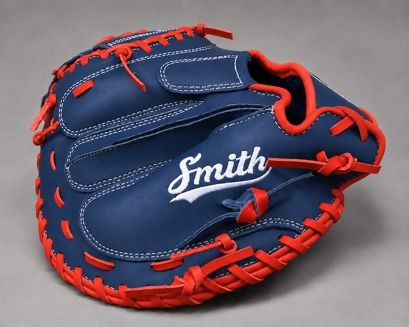Smith BCM-Blue n Red (Baseball Catchers Mitt)