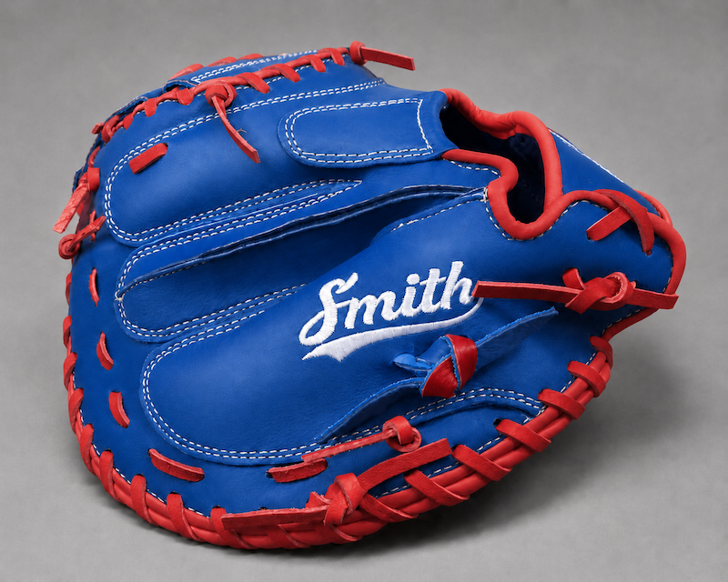 Smith BBCM-Blue n Red (Baseball Catchers Glove)