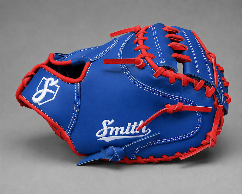 Smith BBCM-Blue n Red (Baseball Catchers Glove)