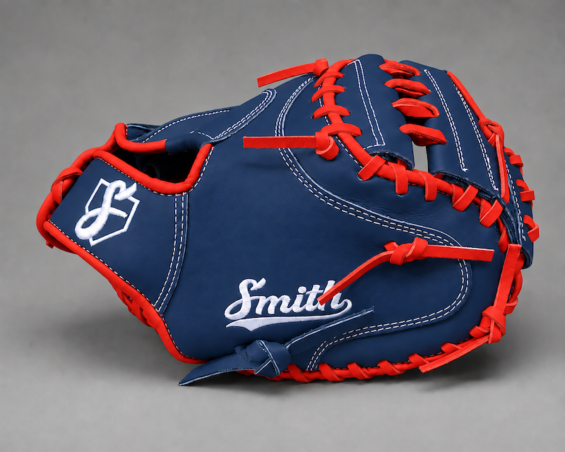 Smith BCM-Blue n Red (Baseball Catchers Mitt)