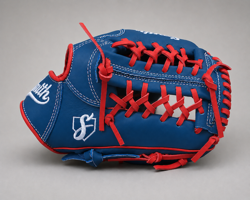 Smith FGNW-Blue Red n White Baseball and Softball Glove